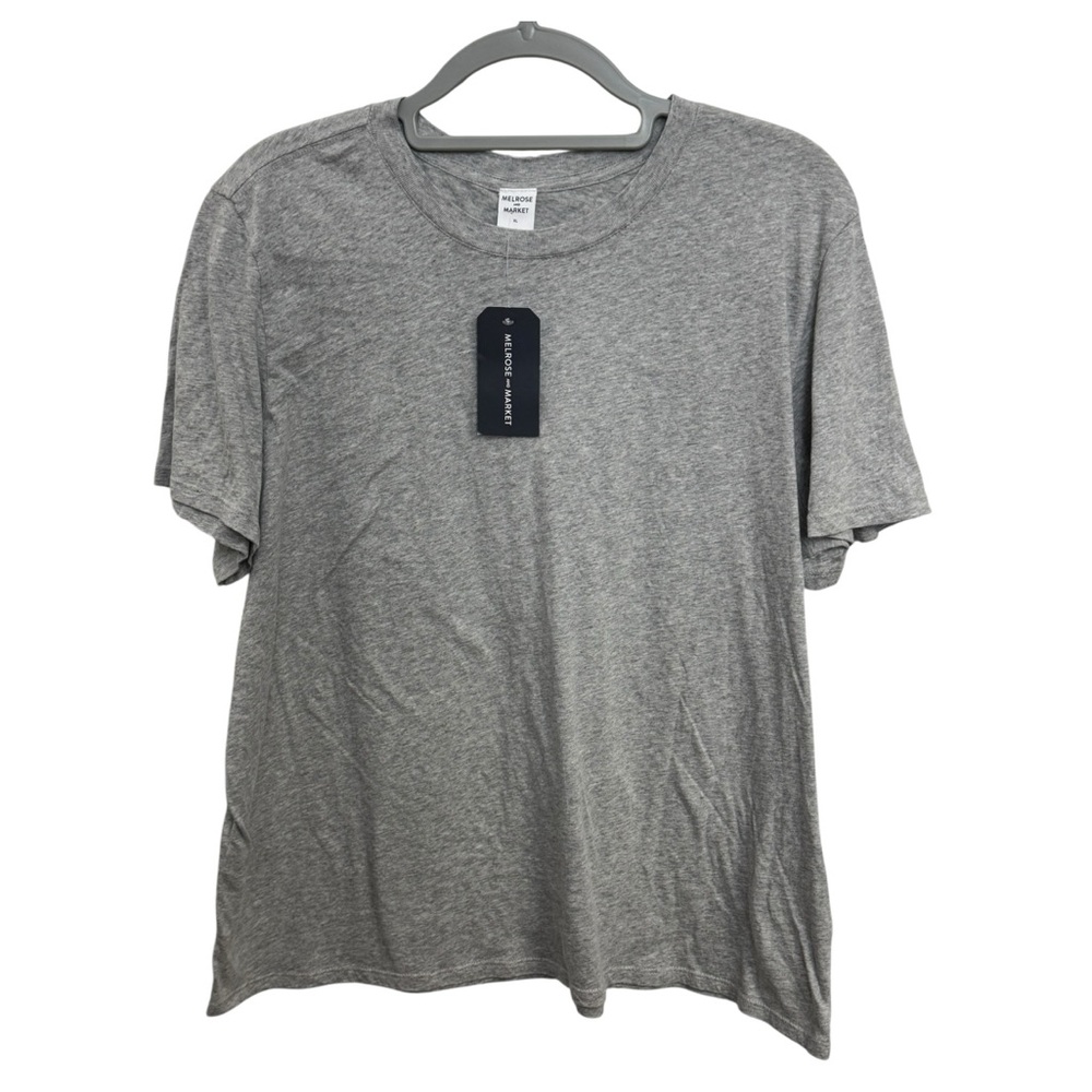 Melrose and Market Women’s Heather Gray Short Sleeve Tee Size XL